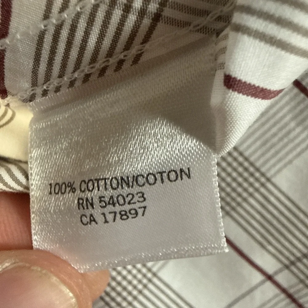 Banana Republic Men's Button‎ Down Shirt 16-16 1/2 Large.